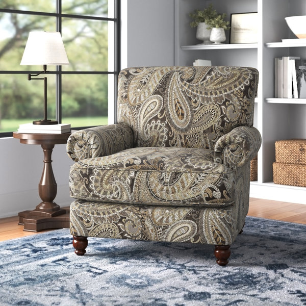 Three Posts Freda Upholstered Armchair Reviews Wayfair